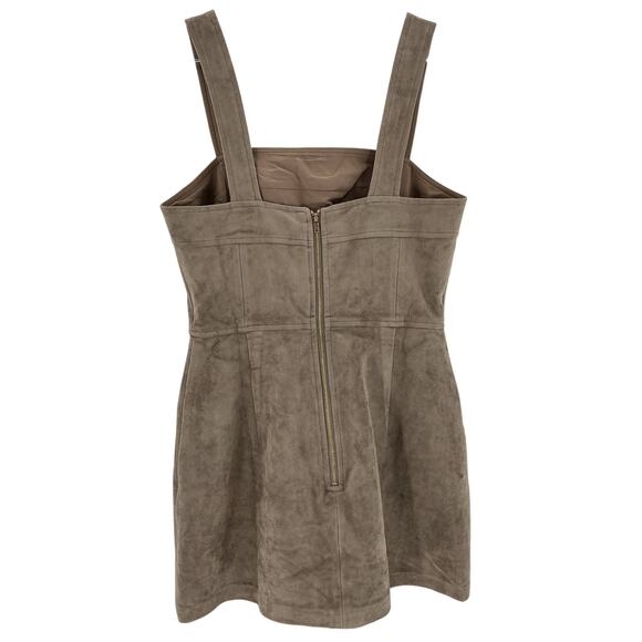 Amanda Uprichard 'Yorke' Tan Polyester Skort Romper Size XS - Picture 3 of 4